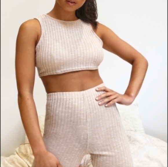 Plt Knitted Cropped Vest 